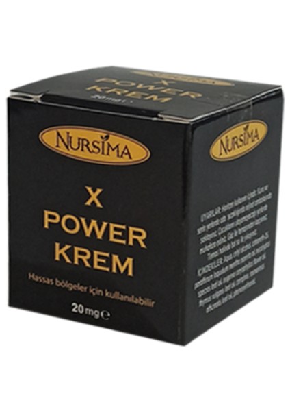 x Power Krem 20 Mg