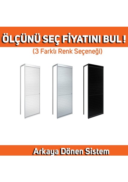 Stor Dolap Kapak Arkaya Dönen Sistem 80X135 cm