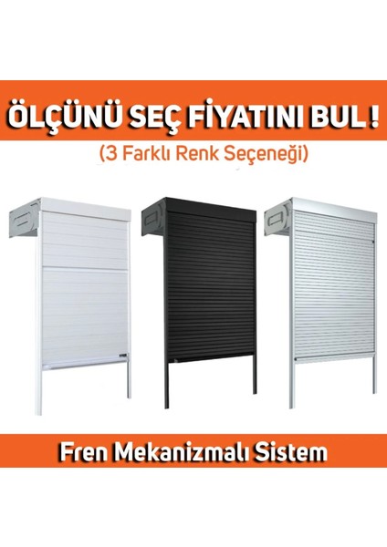 Stor Dolap Kapak Sistemi Fren Mekanizmalı Kaset Özel Ölçü 40X95 cm