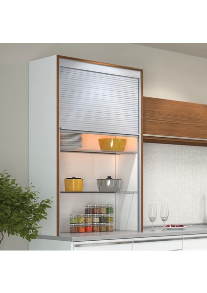 Stor Dolap Kapak Sistemi Fren Mekanizmalı Kaset Özel Ölçü 80X105 cm