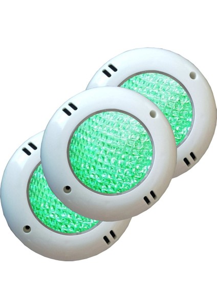 8 Watt Smd LED Yeşil Mini Sıva Üstü Havuz Lambası 3 Adet