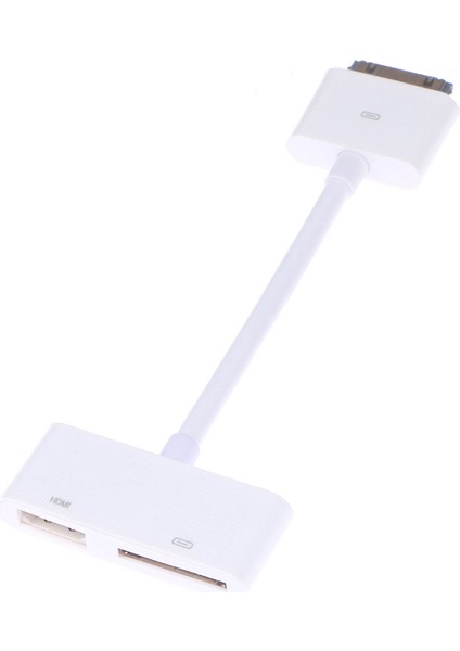 3C Store 30 Pinden Usbye HDMI Hdtv Tv Adaptörü Dönüştürücü Kablo IPad Içın 1 2 3 IPhone 4 Içın 4s Abd Dijital Av 30PINDEN Hdmıye Adaptör (Yurt Dışından)