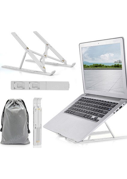 Kalınlaşmak Laptop Standı Plastik Bilgisayar Tutucu Apple Macbook Lenovo Samsung Allınone Soğutma Laptop Braketi Notebook Standı (Yurt Dışından)