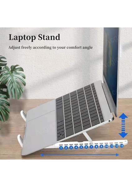 Kalınlaşmak Laptop Standı Plastik Bilgisayar Tutucu Apple Macbook Lenovo Samsung Allınone Soğutma Laptop Braketi Notebook Standı (Yurt Dışından)