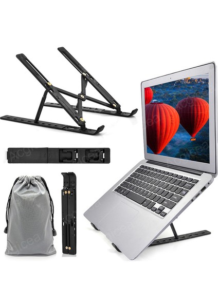 Kalınlaşmak Laptop Standı Plastik Bilgisayar Tutucu Apple Macbook Lenovo Samsung Allınone Soğutma Laptop Braketi Notebook Standı (Yurt Dışından)