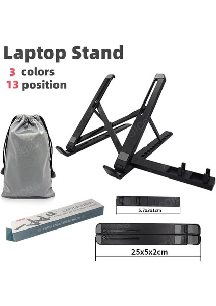 Kalınlaşmak Laptop Standı Plastik Bilgisayar Tutucu Apple Macbook Lenovo Samsung Allınone Soğutma Laptop Braketi Notebook Standı (Yurt Dışından)