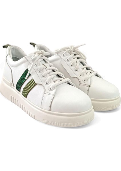 Hakiki Deri Kadın Spor Ayakkabı / Sneakers modelleri