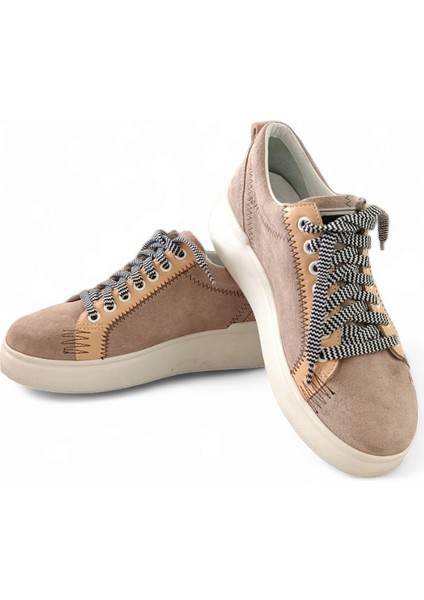 Hakiki Süet Deri Kadın Spor Ayakkabı / Sneakers fırsatları