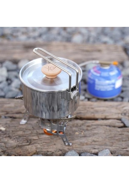 Paslanmaz Çelikten (Gümüş) Açık Çok Fonksiyonlu Kettle (Yurt Dışından)