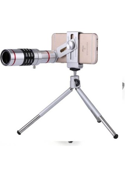 18X Monoküler Telefon Teleskop Üçgen Seti, Metal Hd Fotoğraf Seyahat Fotoğrafçılık Artefakt (Yurt Dışından) fırsatları
