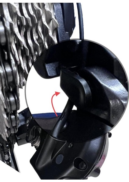 Di2 Arka Vites Kablosu Tutucu RD-R9250 indirimleri