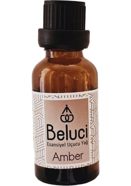 Amber Uçucu Buhurdanlık Yağı Oda Kokusu Aromaterapi 30 ml