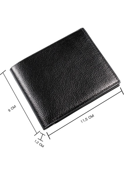 Erkek Bifold Cüzdan Kısa Bozuk Para Cüzdanı (Yurt Dışından)