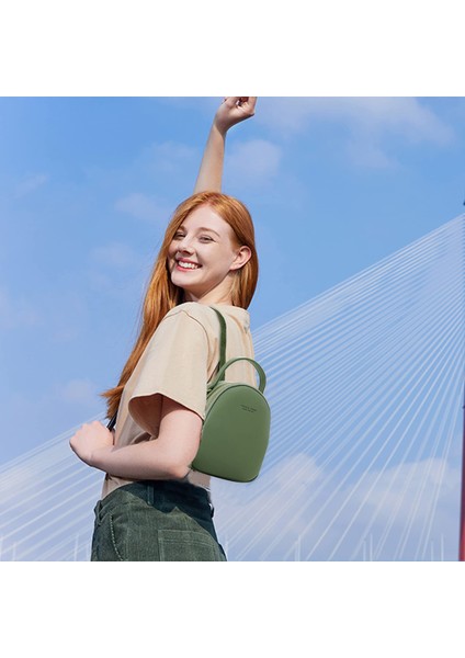 Mini Sırt Çantası Moda Çanta Kadın Su Geçirmez Deri Omuz Çantası Seyahat Arkadaş Küçük Sırt Çantası (Yurt Dışından) fırsatları