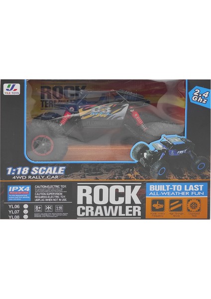 Ethem Oyuncak Rock Crawler 1:18 Rally Car Yl-07