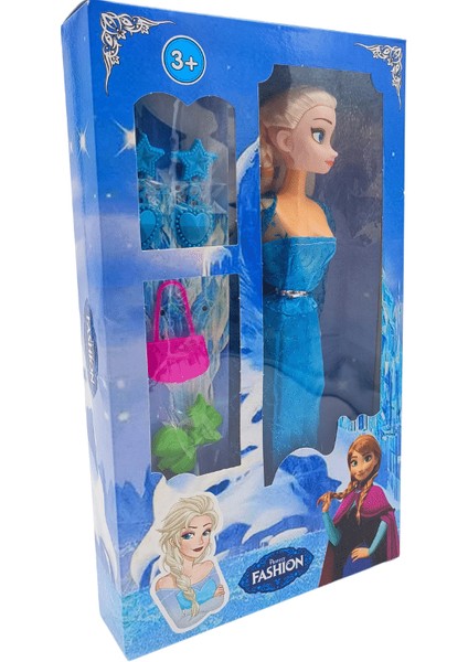 Toy Toys Küpeli Çantalı Frozen Bebek