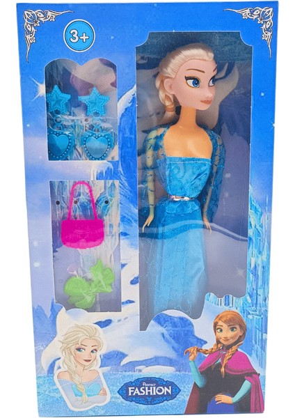 Toy Toys Küpeli Çantalı Frozen Bebek