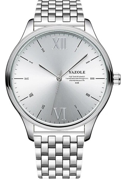 Erkek Saatleri Iş Saatleri Suya Dayanıklı Tam Paslanmaz Çelik Kuvars Saat (Yurt Dışından)