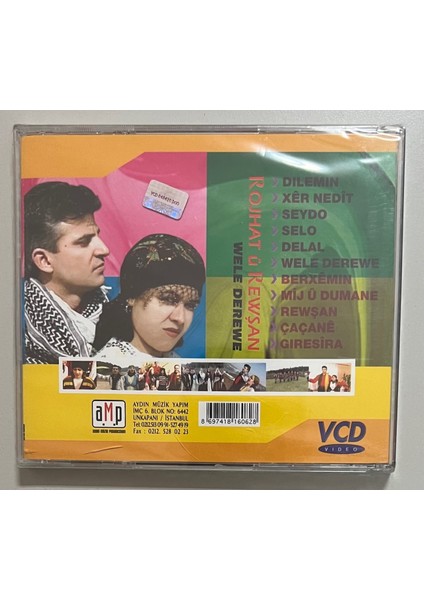 Rojhat Ü Rewşan Wele Derewe CD (Jelatininde Sıfır Orjnal Dönem Baskı)