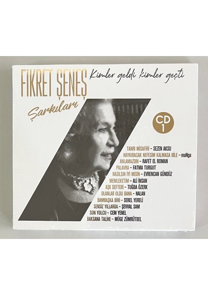 Fikret Şenes Şarkıları CD 1 CD (Jelatininde Sıfır Orjnal Dönem Baskı)