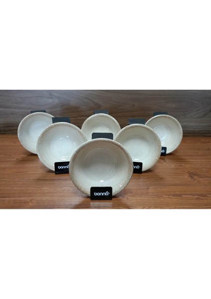 Porselen Patera Seri 6'lı 400 cc 16 cm Çorba Kasesi