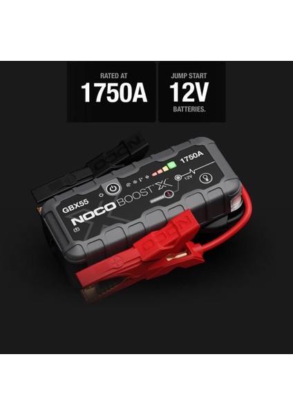 GBX55 Lityum Akü Takviye 12V 1750AMP + Powerbank + LED Lamba fiyatları