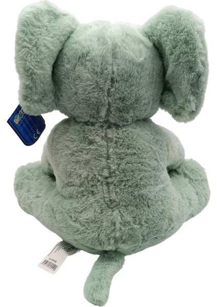 Soft Toy Kurdeleli Fil Peluş Oyuncak 32 Cm- Mint PL-62559