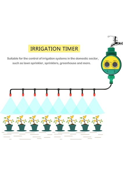 Bahçe Sulama Araçları Açık Bitki Sulama Zamanlayıcısı Bitki Sulama Mekanik Kontrol Cihazı Otomatik Programlanabilir Vana Damlama (Yurt Dışından)