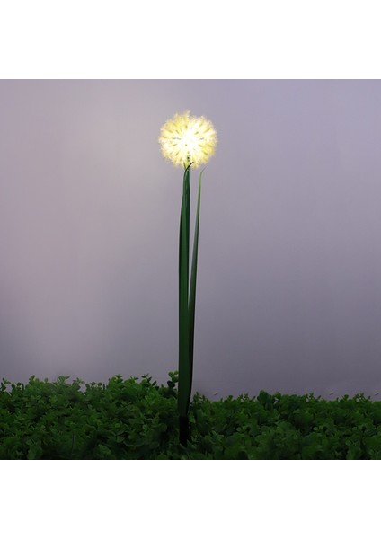 Karahindiba Zemin Lambası Açık Su Geçirmez Güneş Simülasyonu Çiçek Fener Basit Avlu Manzara Atmosferi Dekoratif Çim Lambası (Yurt Dışından)