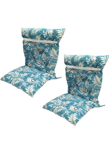 Slikon Elyaf Dolgulu Arkalıklı 45 x 90 cm Sandalye Minderi
