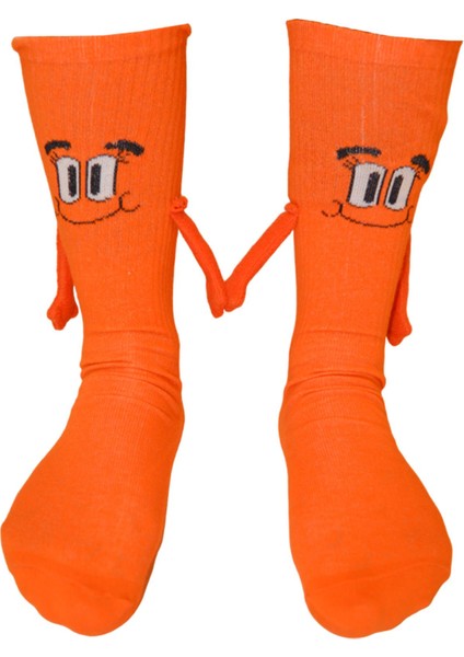Mıknatıslı El Ele Tutuşan Unisex Çorap 35-44