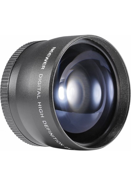 58MM 2x Telefoto Lens Tele Dönüştürücü Canon Nikon Sony Pentax 1855MM Içın (Yurt Dışından)