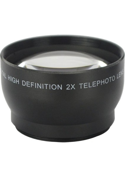 58MM 2x Telefoto Lens Tele Dönüştürücü Canon Nikon Sony Pentax 1855MM Içın (Yurt Dışından) fiyatları