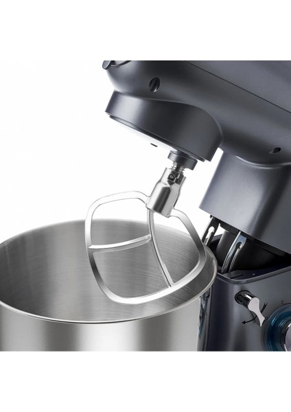 Chef Pro Çift Kollu 5 Lt 6 Hız Kademeli 1750 W Güçlü Motor Hamur Yoğurma & Mutfak Şefi + Hediyeli