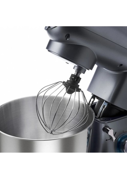 Chef Pro Çift Kollu 5 Lt 6 Hız Kademeli 1750 W Güçlü Motor Hamur Yoğurma & Mutfak Şefi + Hediyeli
