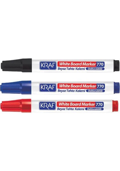 Yazı Tahtası 50X70 PAN092 Silgi ve Kraf Beyaz Tahta Kalemi Set