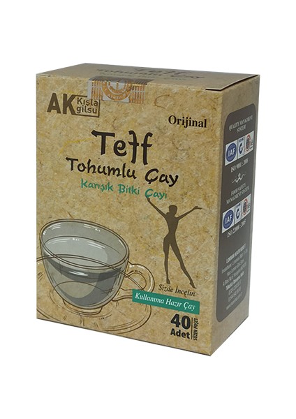 Teff Tohumlu Karışık Bitki Çayı 40 'lı Süzen Poşet