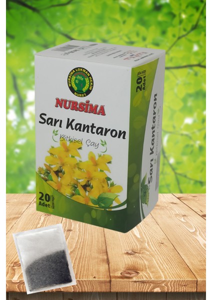 Sarı Kantaron Bitki Çayı 20 'li Süzen Poşet