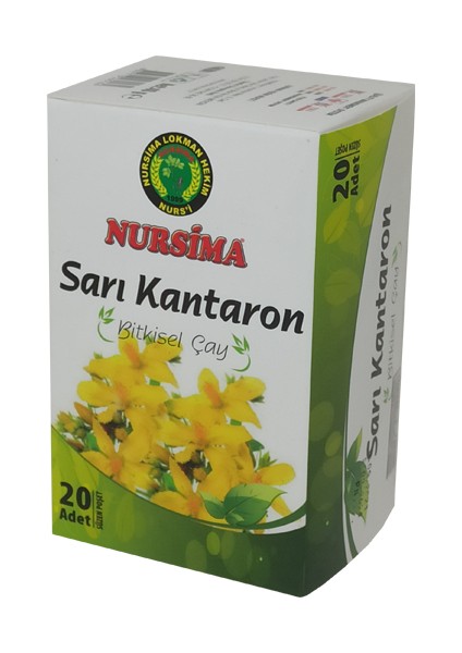 Sarı Kantaron Bitki Çayı 20 'li Süzen Poşet