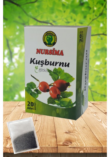 Kuşburnu Çayı 20 'li Süzen Poşet