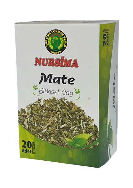 Mate Bitkisel Çay 20 'li Süzen Poşet