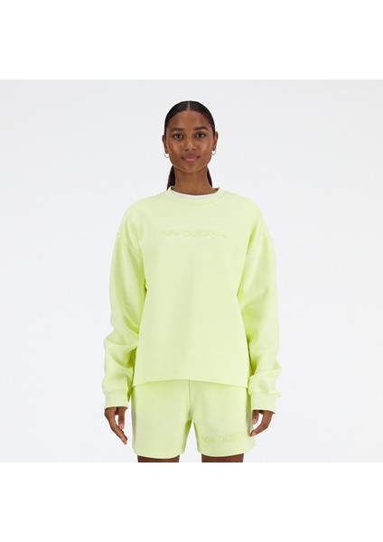 WT41556 Sarı Kadın Sweatshirt