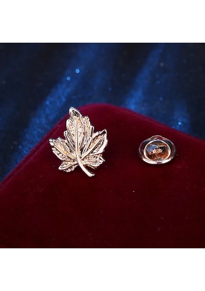 No.1 Klasik Erkek Çapa Uçak Çinko Alaşım Broş Takım Elbise Resmi Elbise Ceket Yaka Yaka Pin Akçaağaç Yaprakları Amblemi Hayvan Broş Pins (Yurt Dışından)