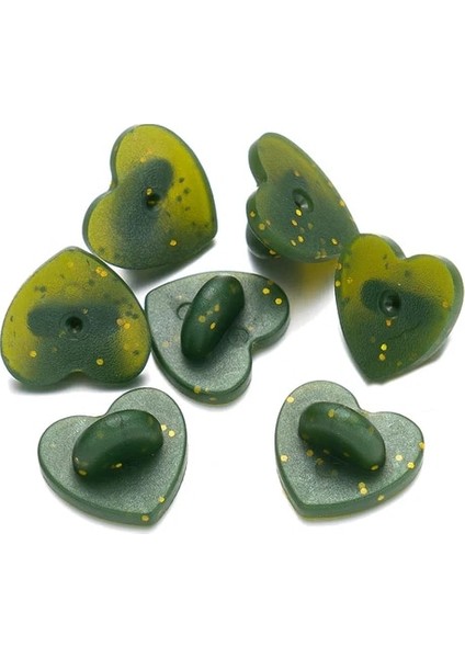 Glitter Koyu Yeşil 50 Adet Kauçuk Pin Arkaları Toka Emniyet Tokası Diy Yaka Broş Rozeti Takı Aksesuarları Bulgular El Sanatları Malzemeleri Malzemeleri (Yurt Dışından)