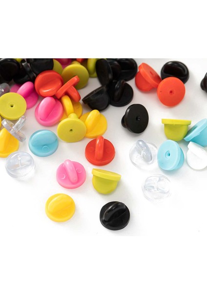 Glitter Koyu Yeşil 50 Adet Kauçuk Pin Arkaları Toka Emniyet Tokası Diy Yaka Broş Rozeti Takı Aksesuarları Bulgular El Sanatları Malzemeleri Malzemeleri (Yurt Dışından) modelleri