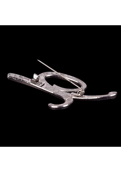 G Kadınlar Lüks Ingilizce A-Z Mektup Broş Pin Kristal Rhinestone Metal Parlak Kızlar Bayanlar Yaka Yaka Pin Eşarp Elbise Dekor (Yurt Dışından) fırsatları