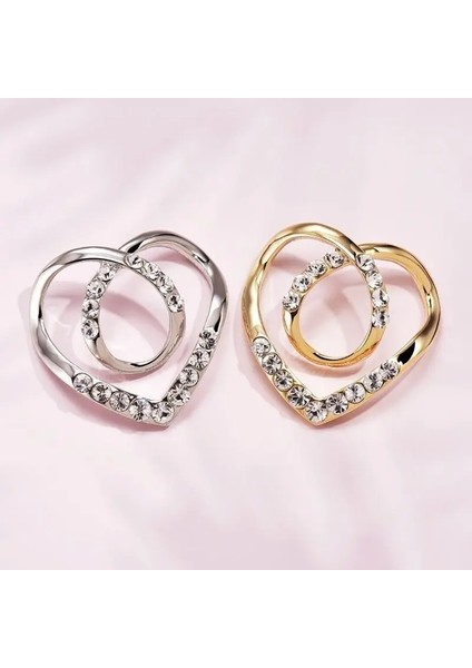 Gül Altın Büyük Yeni Çift Amaçlı Aşk Eşarp Toka Elbise Köşe Düğüm Toka Gömlek T-Shirt Toka Bel Artefakt Hem Elbise H1433 (Yurt Dışından) modelleri