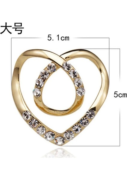 Gül Altın Büyük Yeni Çift Amaçlı Aşk Eşarp Toka Elbise Köşe Düğüm Toka Gömlek T-Shirt Toka Bel Artefakt Hem Elbise H1433 (Yurt Dışından) fırsatları