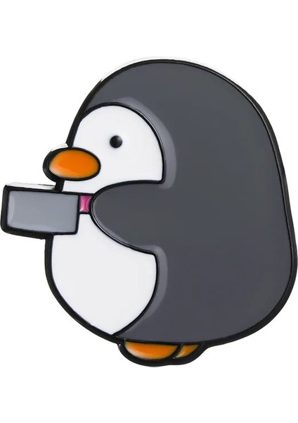 Stil 3 Penguen Hançer Bıçak Emaye Pimleri Sevimli Ördek Rozetleri Metal Yaka Iğnesi Şapka Sırt Çantası Elbise Broş Karikatür Hayvan Figürlü Mücevherat Arkadaşlar Için (Yurt Dışından)