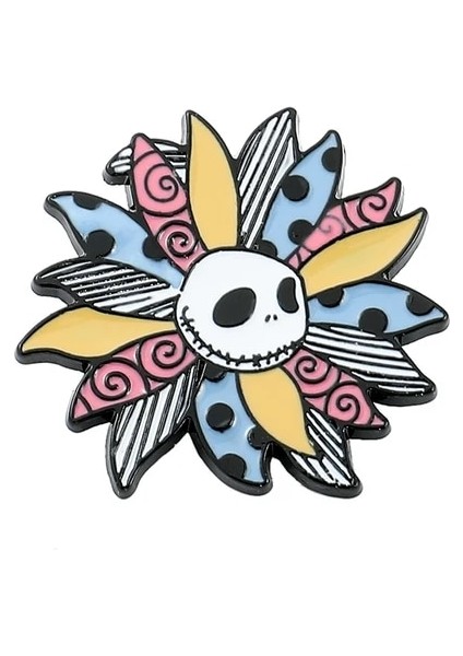 Disney Pimleri Anime Noel Öncesi Kabus Broş Jack Skellington Takı Metal Rozetleri Disney Cadılar Bayramı Aksesuarları Emaye Pimleri (Yurt Dışından)